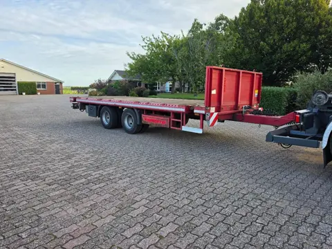 Nooteboom FELLECHNER MP22-S18 container aanhanger, met rongen! DK1303