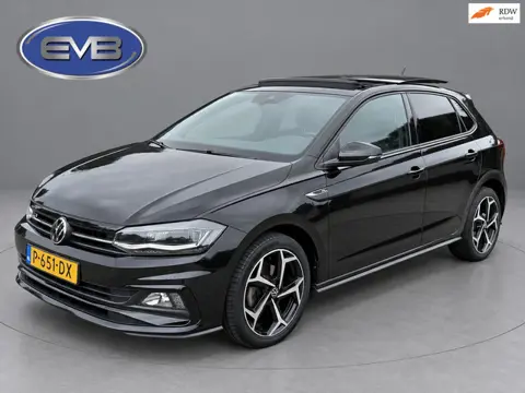 Volkswagen Polo 1.0 TSI 110 pk AUTOMAAT Highline Business R, panoramadak, zwarte hemel, VOL OPTIES, 