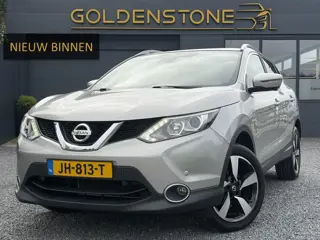 Nissan Qashqai 1.2 N-Connecta ✓Net beurt gehad✓360° Camera✓Navi✓Trekhaak✓Pano✓Pdc V+A✓Keyless✓18'Lm 