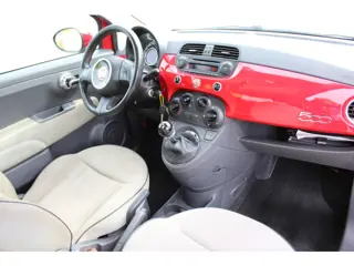 Foto 16 van Fiat 500 1.2 Lounge airco pano lm nette auto