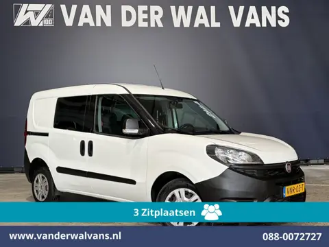 Fiat Doblò Cargo 1.6 MJ 90pk L1H1 Euro6 Airco | 3-Zits | Navigatie | Apple Carplay | Android Auto Zi