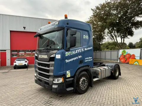 Scania NGS R450 / ENGINE RUNNING / RETARDER / HYDRAULICS / !!ONLY:465247 KM!! / FRIDGE / ALCOA / FUL