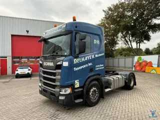 Scania NGS R450 / ENGINE RUNNING / RETARDER / HYDRAULICS / !!ONLY:465247 KM!! / FRIDGE / ALCOA / FUL
