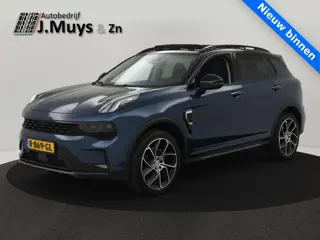 Lynk & Co 01 1.5 PHEV 262PK BLACKLINE PANKDAK|360CAMERA|STOELVERW|MEMORYSTOEL|ELEK.ACHTERKLEP|ORG.NL