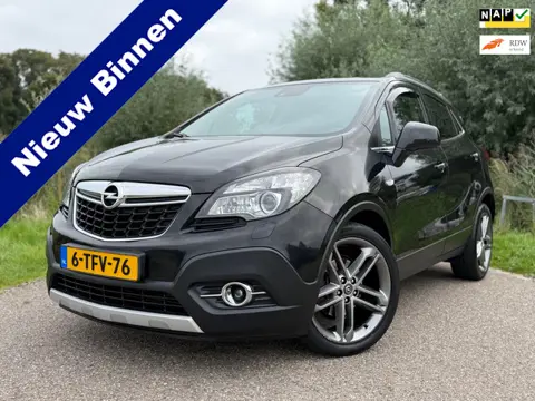 Opel Mokka 1.4 T Cosmo Automaat 5DRS Leder Navi Clima Stoelverwarming Stuur verwarming Perfect onder