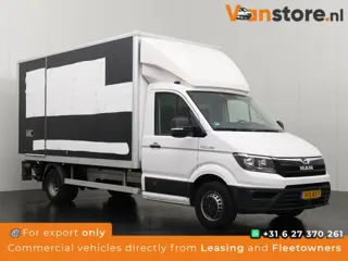 MAN TGE 2.0TDi 177PK Bakwagen+Laadklep | Euro 6 | Navigatie | Airco | Cruise | 3-Zits