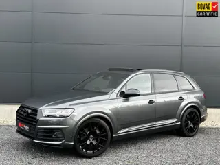 Audi Q7 50 TDI quattro S line Edition Grijs Kenteken | Pano | Leder | Luchtvering