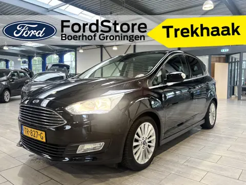Ford C-MAX EcoBoost 125 pk Titanium | Trekhaak | Camera | Voorruitverw. | Navi | Clima | Cruise | 4 