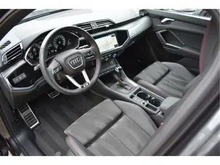 Foto 17 van Audi Q3 45 TFSI e S-Line 245 Pk SOH 94% Rood Stiksel Leder Matrix Navi Keyless Sonos Camera ACC 20 I