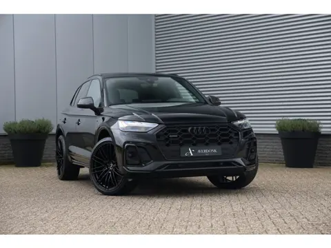 Audi Q5 55 TFSI e Quattro 367pk S-Line Black Pano|Trekh|Carbon|Elek stoel|B&O