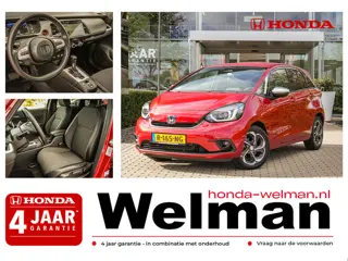 Honda Jazz 1.5i e:HEV EXECUTIVE - FULL HYBRID - 16" VELGEN - SPOILER