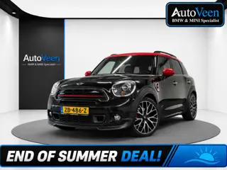 Mini Countryman 1.6 John Cooper Works ALL4 Chili (LEDER, HARMAN KARDON, PARKEERSENSOREN, GOED ONDERH