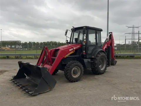Manitou TLB844SX4 4x4 Backhoe Loader (bj 2017)