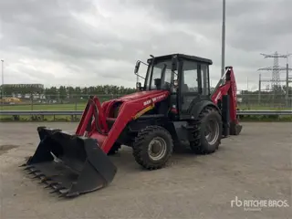 Manitou TLB844SX4 4x4 Backhoe Loader (bj 2017)