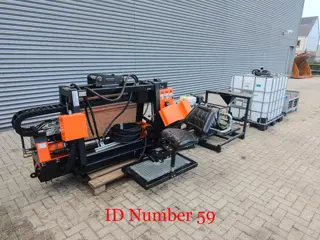 Geodrill HDD 4.8T Drill Flush and Spool instalation