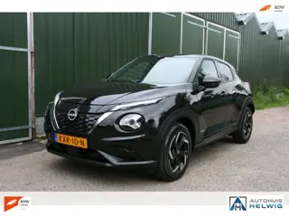 Nissan Juke 1.6 Hybrid Tekna, CLIMA, NAVI, 360 CAMERA, HALF LEER
