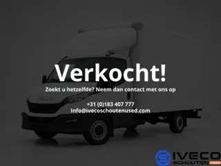 Iveco Daily 35S16 A8 2.3L 160pk - Enkellucht - W4100 - Climate Control - Automaat - Achterdeuren - B