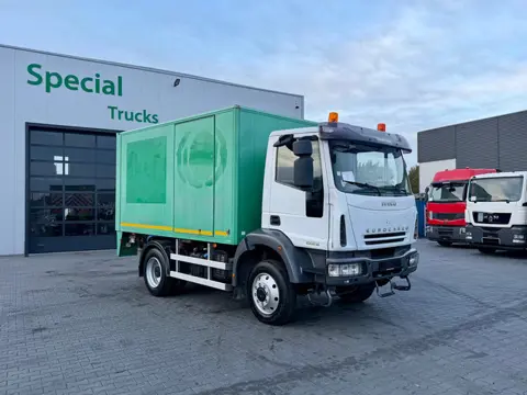 Iveco EuroCargo ML 100E18W - Euro 5 - 4X4 - Bakwagen - Dhollandia laadklep - 2008