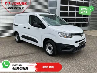 Toyota PROACE CITY 1.2 BENZINE Carplay/ Airco/ Cruise/ PDC