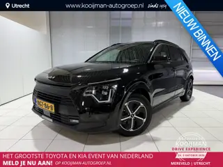 Kia Niro 1.6 GDi Hybrid DynamicPlusLine  NL auto, 10 jaar garantie, Stoel en Stuur verwarming, Schui