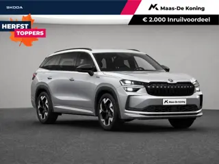 Škoda Kodiaq Sportline Limited PHEV 204 PK SUV | Smokey Diamond | Trekhaak uitklapbaar | 2.000,- inr