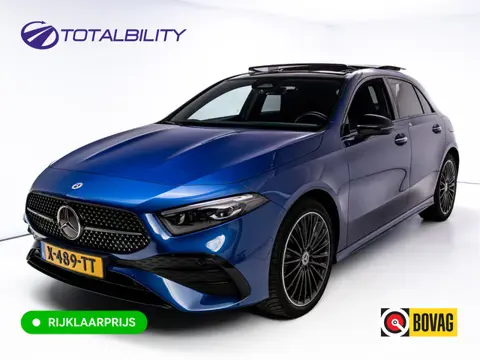 Mercedes-Benz A-Klasse 250 e AMG Line | Pano dak | Stoelverw. | Cruise | 19"all season | Sfeerverlic