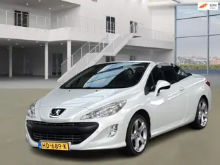 Peugeot 308 CC 1.6 THP Noir & Blanc CABRIO PSENSOR LEDER CRUISE 2 X SLEUTELS