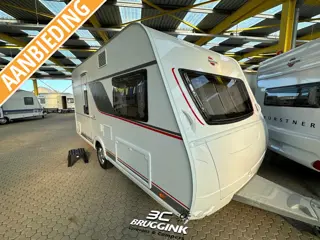 Bürstner Premio 395 TS Dwars Bed 210 CM
