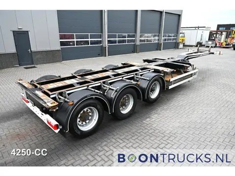 D-Tec PORTMASTER | 2x20-30-40-45ft HC * LIFT AXLE * 2x EXTENDABLE * NL TRAILER