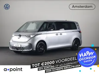 Volkswagen ID. Buzz Pro Bulli Limited Edition 86 kWh LWB 286 pk | 7-persoons | Rondomzicht camera | 