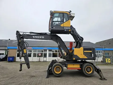 Volvo EW160E Volvo EW160E Mobiele Graafmachine 16 Ton Wheeled Excavator PM2299