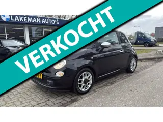 Fiat 500 1.2 Sport AUTOMAAT Blackline Huurkoop Inruil APK Garantie