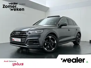 Audi Q5 55 TFSI e quattro Competition | SoH 89% | 367 PK | Trekhaak | Panoramadak | Luchtvering | Ac