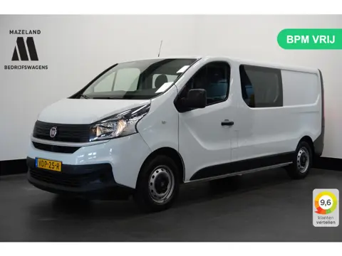 Fiat Talento 1.6 MJ 125PK L2 Dubbele Cabine EURO 6 - Airco - Navi - Cruise - € 12.499,- Excl.