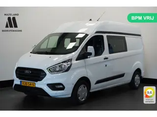 Ford Transit Custom 2.0 TDCI L2H2 Dubbele Cabine EURO 6 - Airco - Cruise - PDC - €18.900,- Excl.