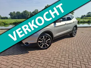 Nissan Qashqai 1.2 Tekna 19" Leder Clima Panodak Cruise 360° Camera Trekhaak Stoel en voorruit verwa