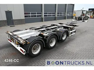 D-Tec FLEXITRAILER HD | 2x20-30-40-45ft HC * 3x EXTENDABLE * ADR EX/II - EX/III - FL - AT * NL TRAIL