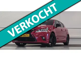 Lexus CT 200h Sport Edition 2e Eigenaar Alcantare/leer Navi Camera