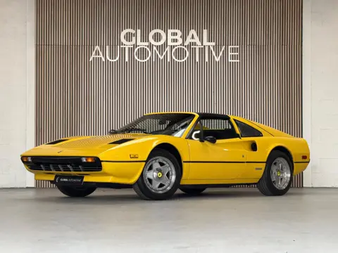 Ferrari 308 GT Spider Inj. - Giallo Nuovo Fly - Zwart leder