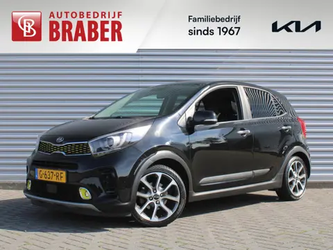 Kia Picanto 1.0 T-GDI X-Line | Trekhaak | 100PK! | Stuur-/stoelverwarming | 16" LM | Navi | Clima | 