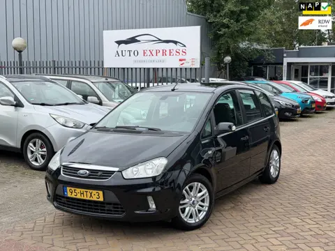 Ford C-Max 1.8-16V Ghia Flexifuel/ Airco/Navi/Cruise/Trekhaak/Carplay/Nap/Nieuw Apk/2 sleutels aanwe