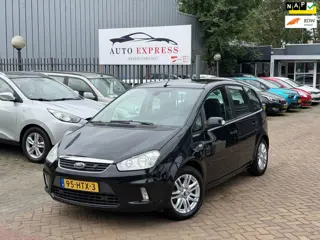 Ford C-Max 1.8-16V Ghia Flexifuel/ Airco/Navi/Cruise/Trekhaak/Carplay/Nap/Nieuw Apk/2 sleutels aanwe
