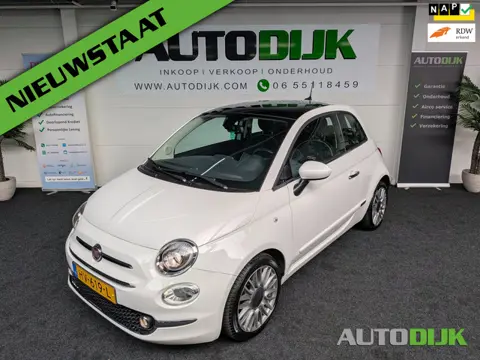 Fiat 500 0.9 TwinAir Turbo Lounge|Panoramadak|Climatecontrol