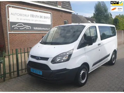 Ford Transit Custom 310 2.0 TDCI L1H1 Ambiente AIRCO 9 PERSOONS LICHTE SCHADE RECHTS € 8500 EX BTW
