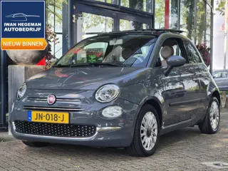 Fiat 500 0.9 TwinAir Turbo Lounge | Schuif / kanteldak | Navigatie | Lederen bekleding |Aircondition