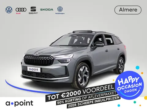 Skoda Kodiaq 1.5 TSI PHEV Sportline Business 204 pk Automaat (DSG) | Panoramadak | Trekhaak (wegklap