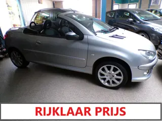 Peugeot 206 CC 1.6-16V|Cabrio|elektrische hardtop|licht metalen velgen|lederen bekleding|sport stoel