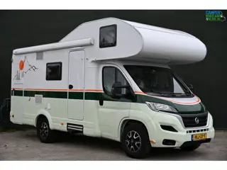 Dethleffs Trend A5887 Stapelbed Hefbed Fietsendrager Familie
