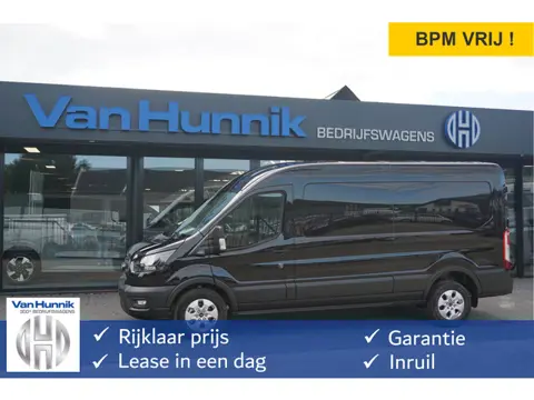 Ford Transit 350L L3H2 Trend 130PK BPM VRIJ Sync4 Navi, Adap. Cruise, 360° Cam, Trekhaak!! NR. A103