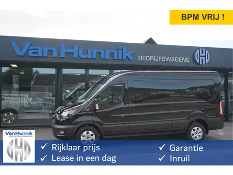 Ford Transit 350L L3H2 Trend AUT 130PK BPM VRIJ Sync4 Navi, Adap. Cruise, 360° Cam, Trekhaak!! NR. A